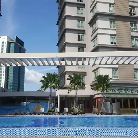 Flexihome-My: Work-Friendly Shaftsbury Apartment in Cyberjaya Exterior photo